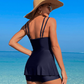🏖️ Offres Spéciales Été 🌴 Maillot de Bain 2 Pièces Femme Tankini Taille Haute 👙