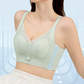 Soutien-gorge de maintien sans couture à bonnets fixes, respirant et ajustable pour femmes