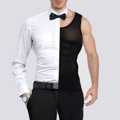 🔥 Nouvelle Tendance Brûlante ❤️‍🔥 Gilet Amincissant en Maille pour Hommes