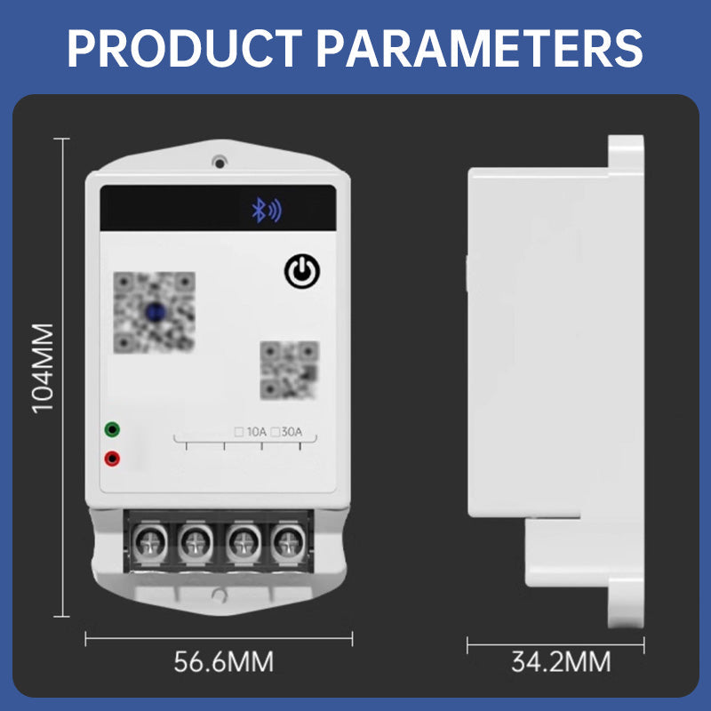 Interrupteur Horloge Bluetooth Programmable Intelligent