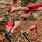 🔥55% de réduction🪢Bärbar Justerbar Fix Tält Hög styrka Snabb frigöring Remskiva Camping Rope 🌳(4 Pcs / Set)
