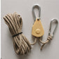 🔥55% de réduction🪢Bärbar Justerbar Fix Tält Hög styrka Snabb frigöring Remskiva Camping Rope 🌳(4 Pcs / Set)