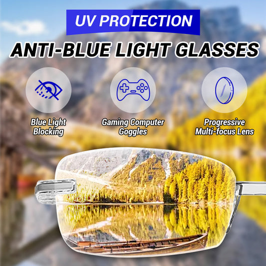 🔥Nouvelles lunettes de lecture à double usage anti-lumière bleue, haute dureté saphir✨