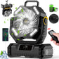 ✨Ventilateur Oscillant Portable avec Télécommande