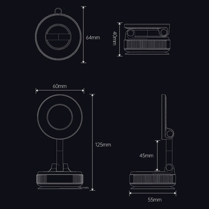 🔥 VENTE CHAUDE 🔥 Support téléphone magnétique pliable – Parfait pour la voiture 🚗💨 ✨ Stable, compact et facile à utiliser – Ne ratez pas l’offre !