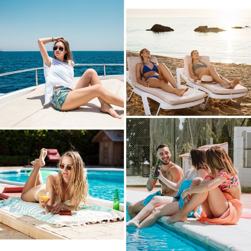 🌈Robe de Plage Femme Une Pièce Sans Dos👗