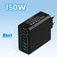 ⚡🔋 Chargeur Multi-Ports 150W Ultra-Rapide