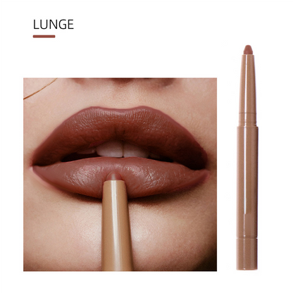 🔥Stylo crayon à lèvres double embout à base de peptides