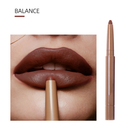 🔥Stylo crayon à lèvres double embout à base de peptides