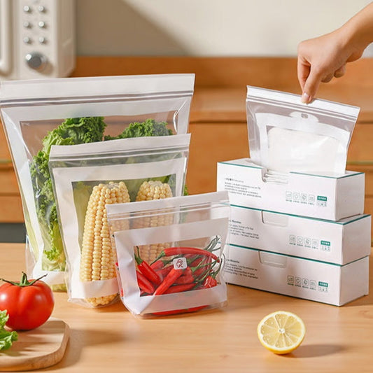 Sacs Transparents Renforcés Double Scellage - Qualité Alimentaire