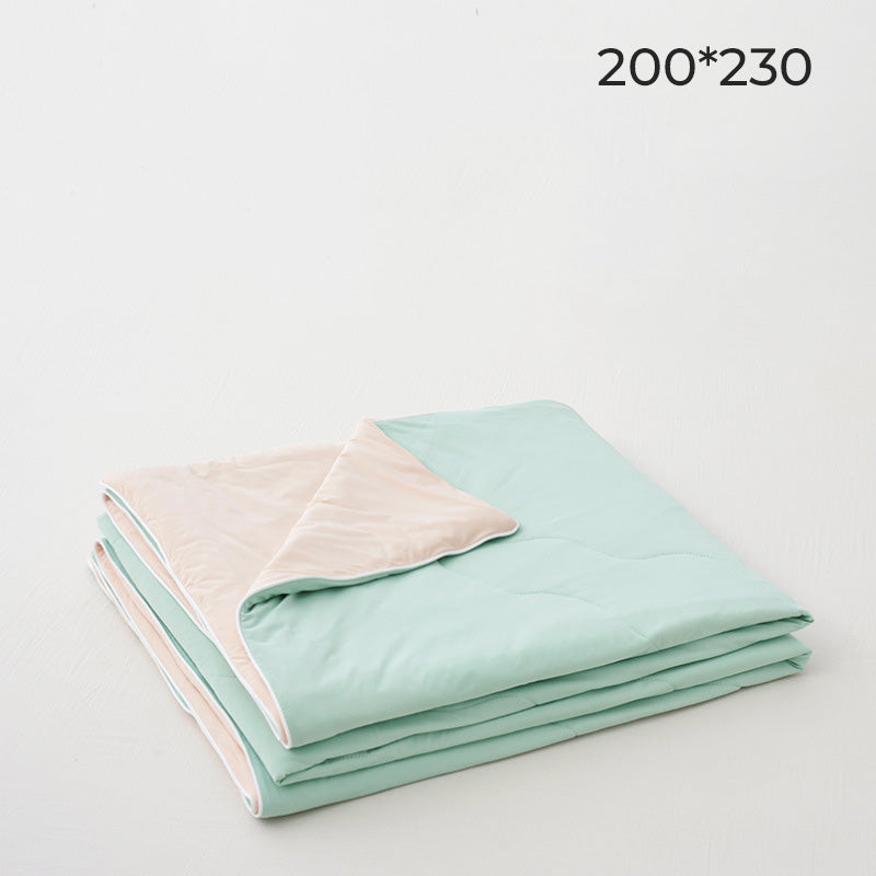 Couverture rafraîchissante bicolore – Douce pour la peau