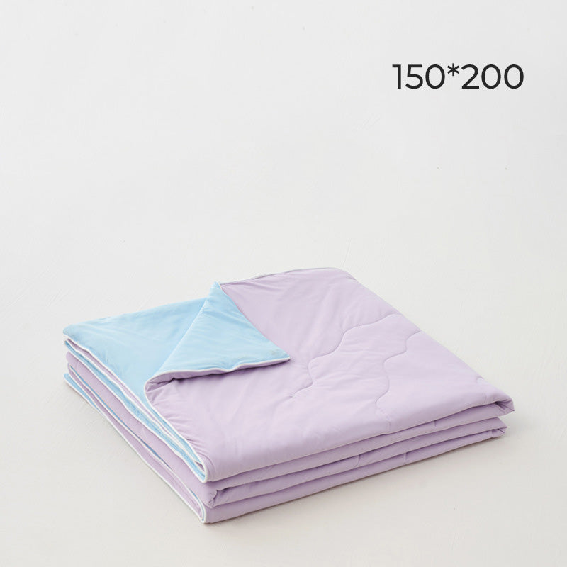 Couverture rafraîchissante bicolore – Douce pour la peau