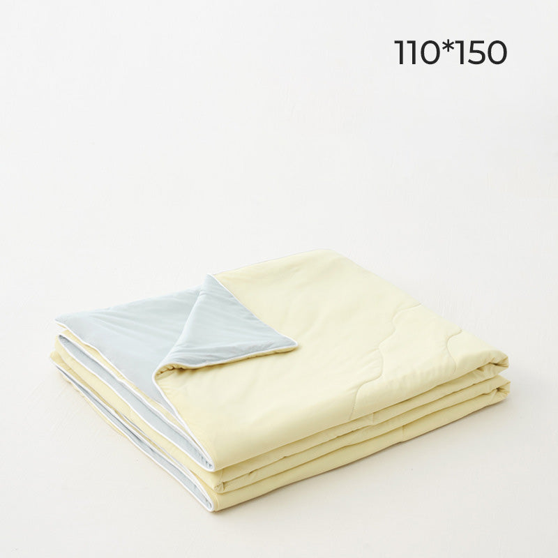 Couverture rafraîchissante bicolore – Douce pour la peau