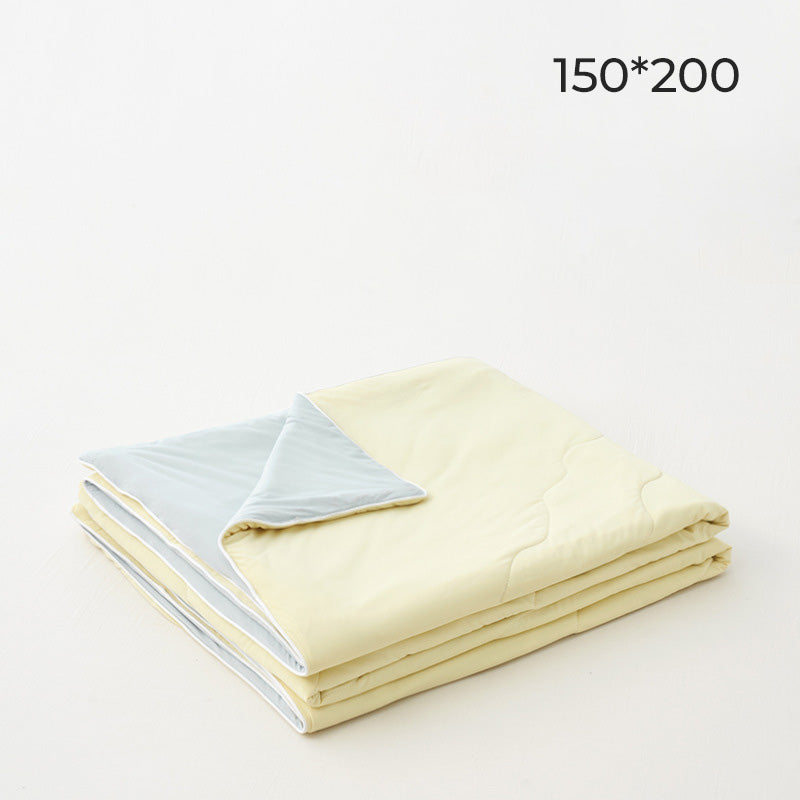 Couverture rafraîchissante bicolore – Douce pour la peau
