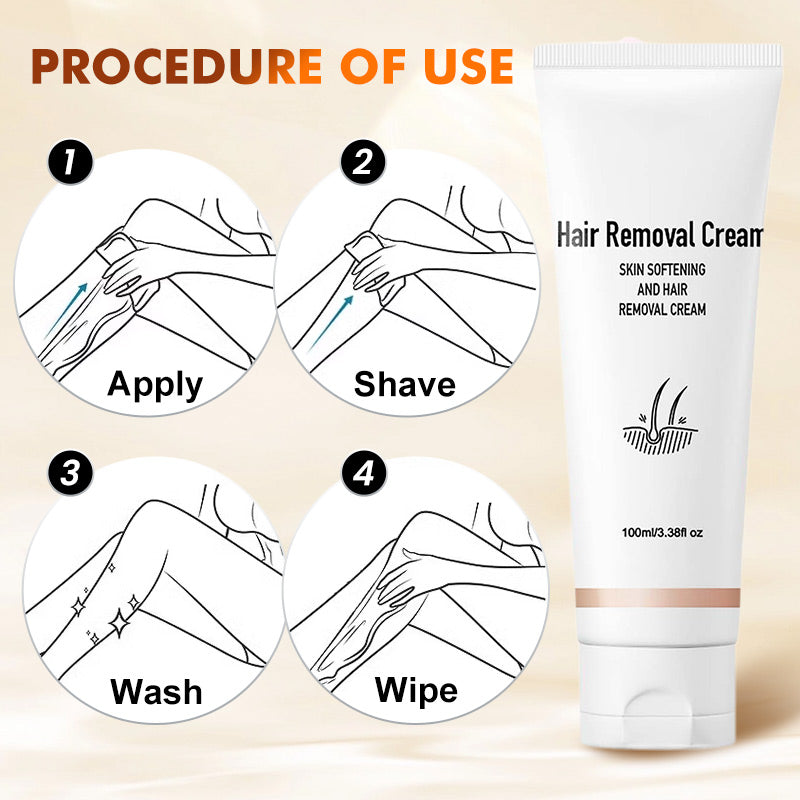💥Crème dépilatoire polyvalente, aromatique avec formule douce