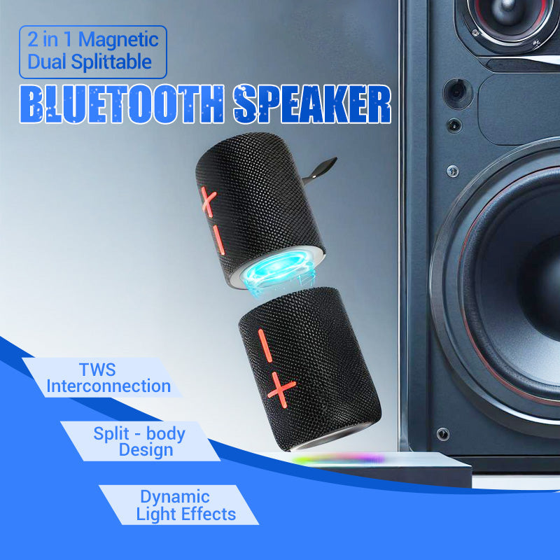 🎹🎶Enceinte Bluetooth Magnétique 2-en-1 Séparable