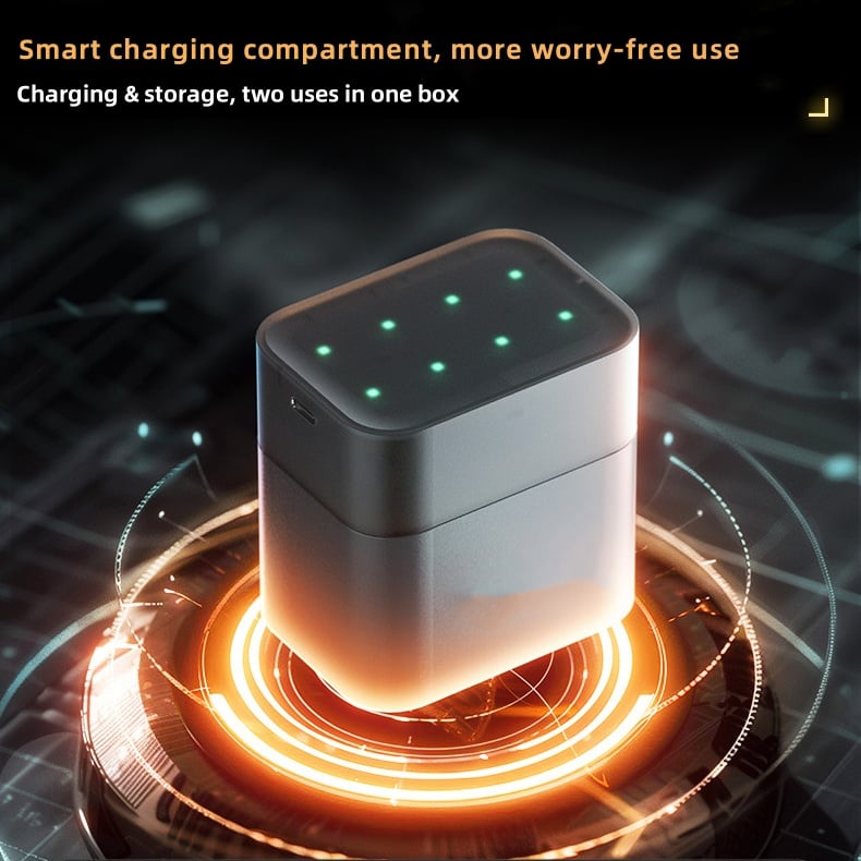 🏆✨ Vente chaude 50% de réduction 🔋 Batterie Li-ion avec boîte de stockage de charge intégrée 💡 Protection contre les surcharges