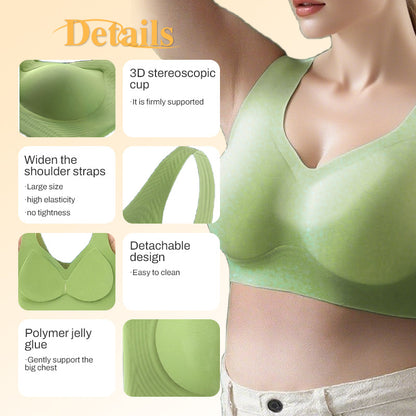 Brassière Respirante Douce et Sans Couture de Type Débardeur