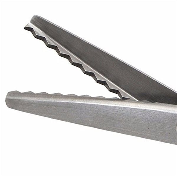 ✂️ 50% DE RÉDUCTION! 🧵 Ciseaux zig-zag inox – Lames dentelées & anti-effilochage ✨