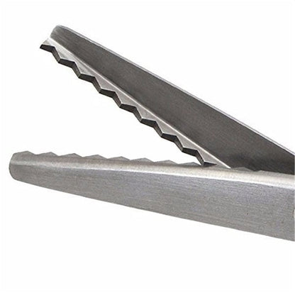 ✂️ 50% DE RÉDUCTION! 🧵 Ciseaux zig-zag inox – Lames dentelées & anti-effilochage ✨