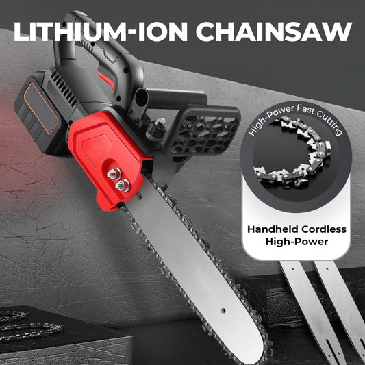 💥 BEST-SELLER DE RETOUR EN STOCK ! 🔥 Tronçonneuse haute puissance sans fil (batterie lithium) - 🎁 Kit d'outils offert pour un temps limité !