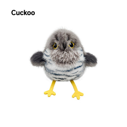 🎁🐱Jouet interactif pour chat en forme d'oiseau réaliste