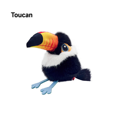 🎁🐱Jouet interactif pour chat en forme d'oiseau réaliste