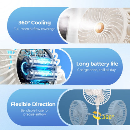 ⏳Spécial à durée limitée⏰Mini ventilateur flexible enfichable🍃
