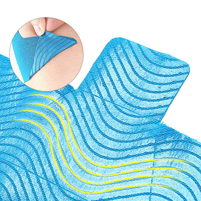 Bandes kinésiologiques élastiques prédécoupées pour le soutien des épaules