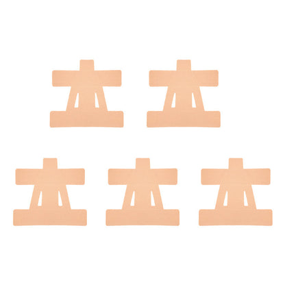 Bandes kinésiologiques élastiques prédécoupées pour le soutien des épaules