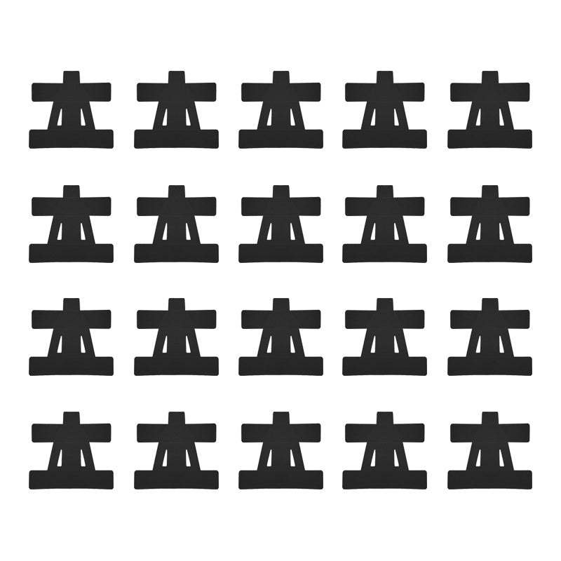 Bandes kinésiologiques élastiques prédécoupées pour le soutien des épaules