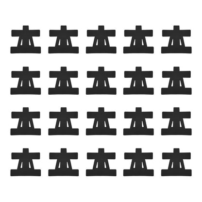 Bandes kinésiologiques élastiques prédécoupées pour le soutien des épaules