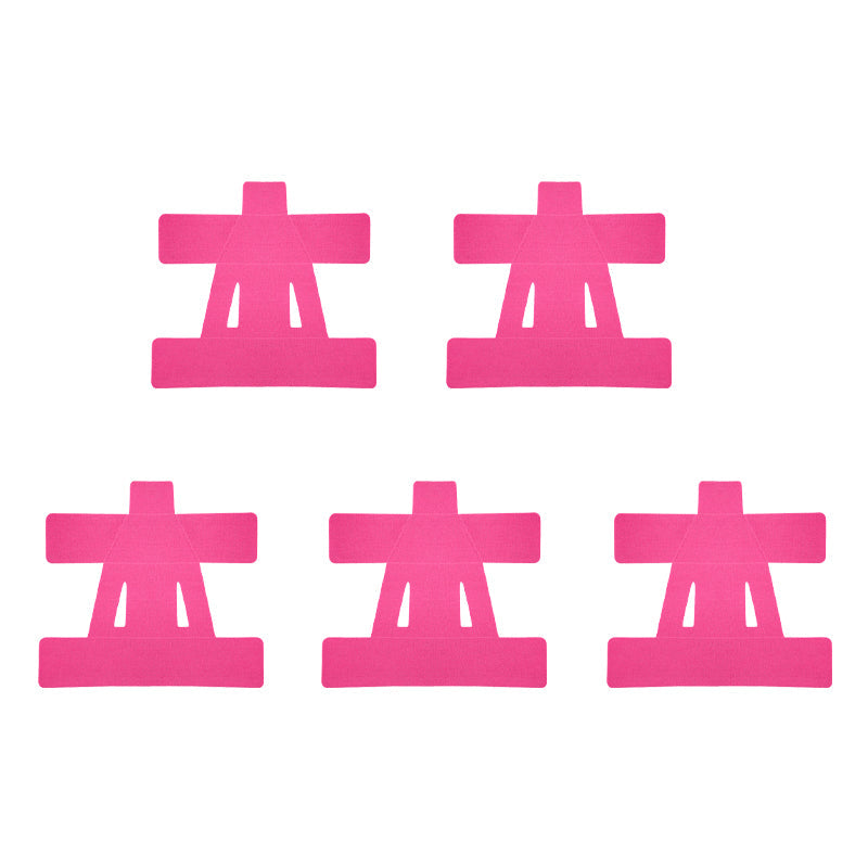 Bandes kinésiologiques élastiques prédécoupées pour le soutien des épaules