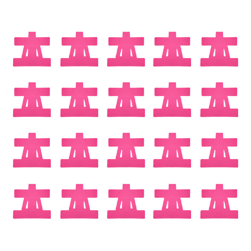 Bandes kinésiologiques élastiques prédécoupées pour le soutien des épaules