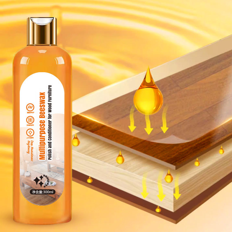 Cire d'abeille polyvalente pour polir et entretenir les meubles en bois