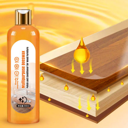 Cire d'abeille polyvalente pour polir et entretenir les meubles en bois