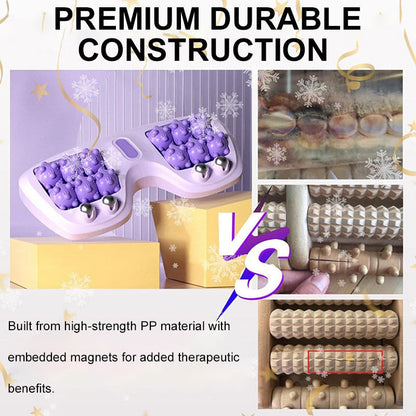 💥Rouleau de massage portable double pour les pieds🦶😌