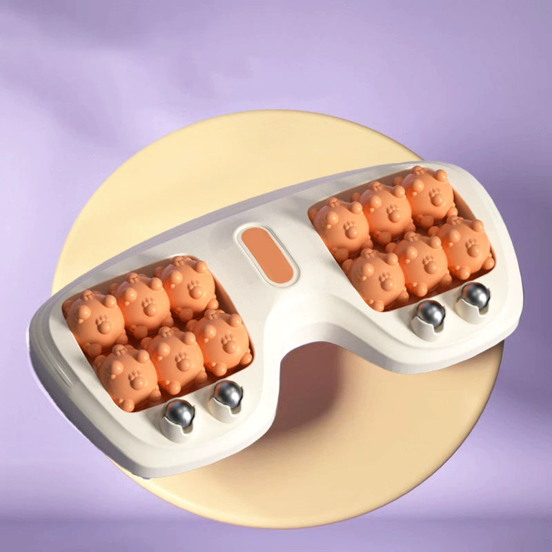 💥Rouleau de massage portable double pour les pieds🦶😌