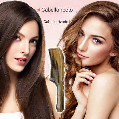 💇‍♂️💖Peine de cuerno natural hecho a mano🌿