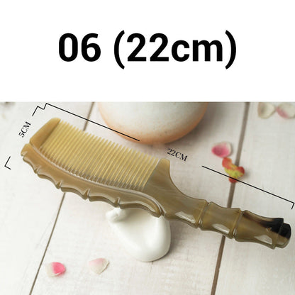 💇‍♂️💖Peine de cuerno natural hecho a mano🌿