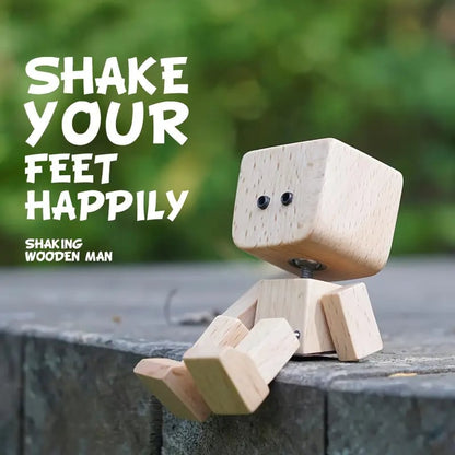 🔥 DERNIER JOUR DE PROMOTION - 50 % DE RÉDUCTION 🔥Charmante petite figurine en bois qui se balance
