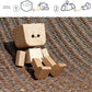 🔥 DERNIER JOUR DE PROMOTION - 50 % DE RÉDUCTION 🔥Charmante petite figurine en bois qui se balance