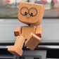 🔥 DERNIER JOUR DE PROMOTION - 50 % DE RÉDUCTION 🔥Charmante petite figurine en bois qui se balance