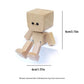 🔥 DERNIER JOUR DE PROMOTION - 50 % DE RÉDUCTION 🔥Charmante petite figurine en bois qui se balance