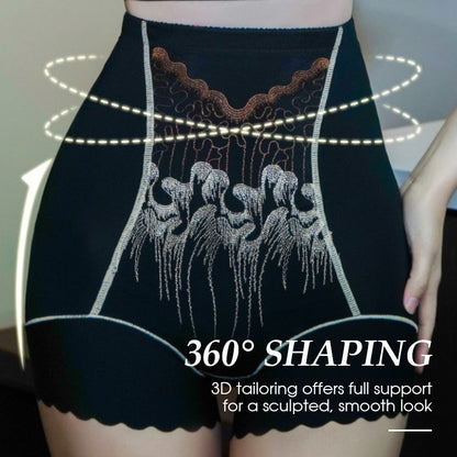 Culotte Gainante Femme Haute Taille avec Contrôle du Ventre