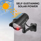 ⏳Spécial à durée limitée⏰Caméra de Sécurité à Simulation Solaire🌞📹