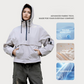 🧥 Promo 50 % – Veste Softshell casual à capuche pour hommes