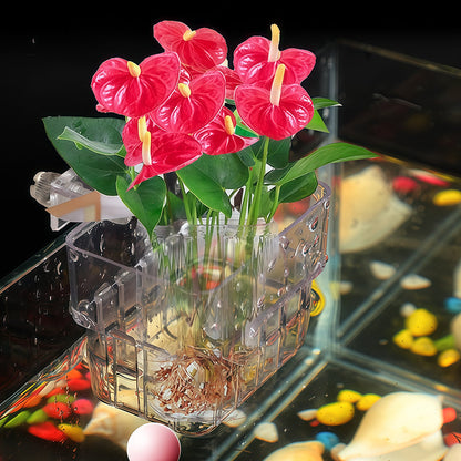 🏆Porte-jardinière aquarium suspendu 🌱🐠