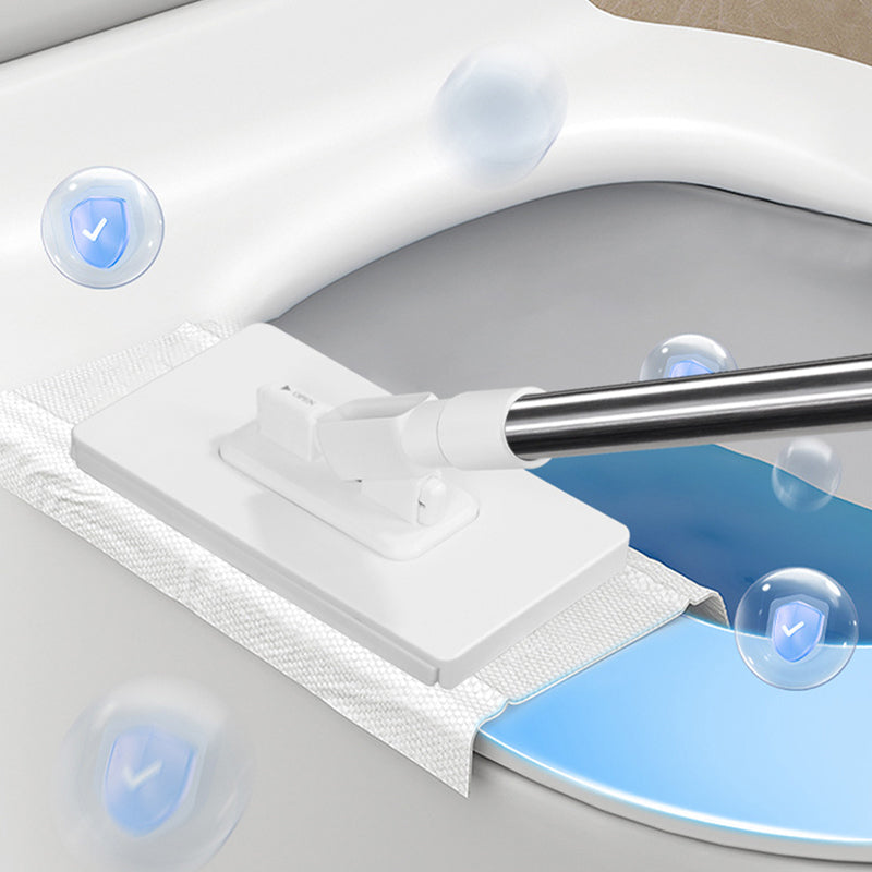 Balai-serpillère anti-poussière jetable avec 4 chiffons réutilisables