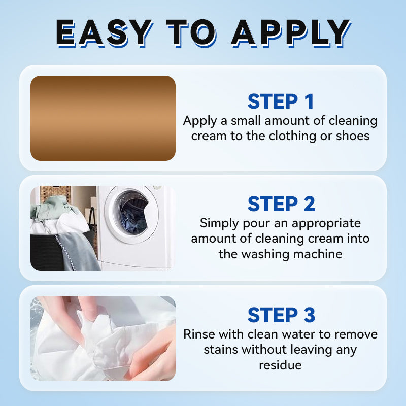 🏆Pâte nettoyante multi-usage pour vêtements et chaussures✨🌿